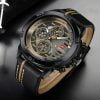 Naviforce NF9110 Casual Leather Watch