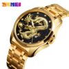 SKMEI-Fashion-Men-Watch-Golden-Mens-Watches-Top-Brand-Luxury-Waterproof-Full-Steel-Quartz-Dragon-Clock