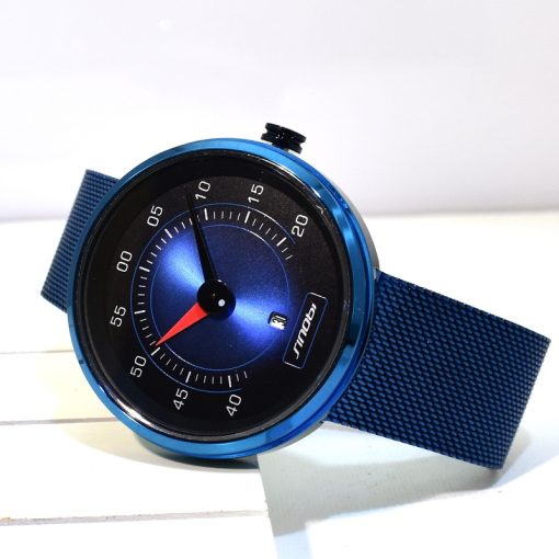 ساعت سینوبی Sinobi Watch S9812G اورجینال موتور قدرتمند ژاپن با طراحی صفحه کیلومتری خلبانی بند حصیری - Image 3