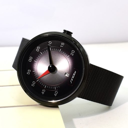 ساعت سینوبی Sinobi Watch S9812G اورجینال موتور قدرتمند ژاپن با طراحی صفحه کیلومتری خلبانی بند حصیری - Image 5