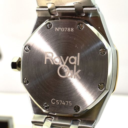 ساعت کوارتز AP AUDEMARS PIGUET Royal Oak C57475 باصفحه دورنگ سایه دار موتورژاپن - Image 11