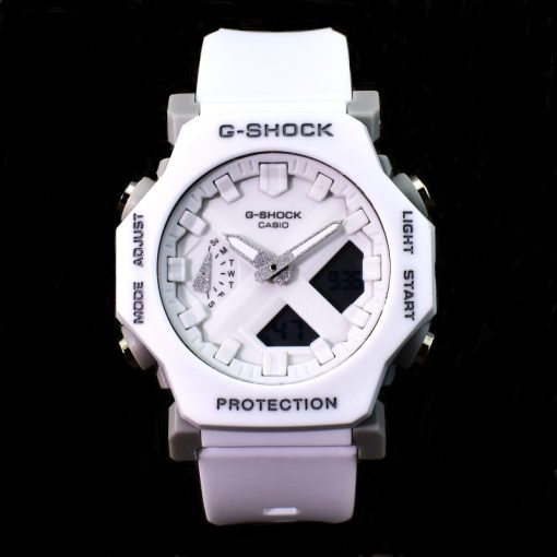 CASIO G-SHOCK GA – 2300 کاسیو جی شاک هیدرولیک دیجیتال بدون کوگ رنگ سفید