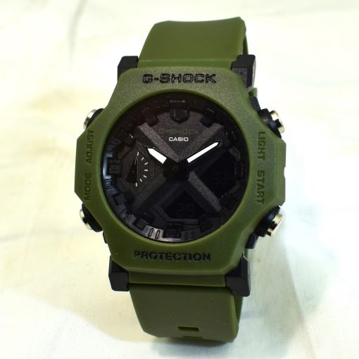 CASIO G-SHOCK GA – 2300  کاسیو جی شاک هیدرولیک دیجیتال بدون کوگ رنگ سبز زیتونی - Image 4