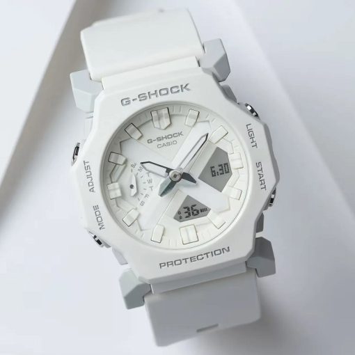 CASIO G-SHOCK GA – 2300 کاسیو جی شاک هیدرولیک دیجیتال بدون کوگ رنگ سفید - Image 2