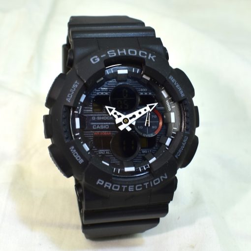 CASIO G-SHOCK HSD – 010 کاسیو جی شاک هیدرولیک دیجیتال بدون کوگ رنگ مشکی - Image 2