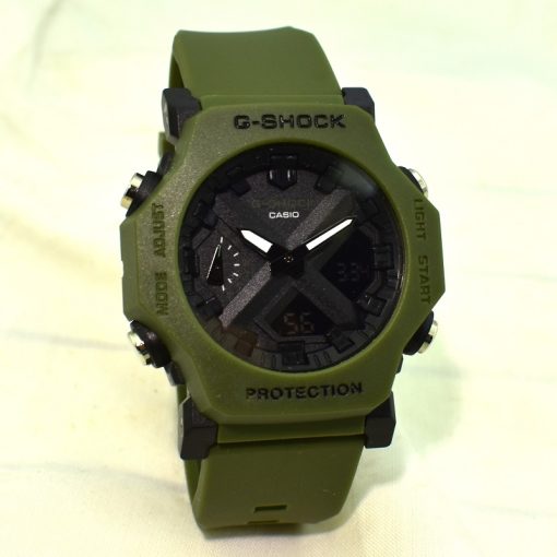 CASIO G-SHOCK GA – 2300  کاسیو جی شاک هیدرولیک دیجیتال بدون کوگ رنگ سبز زیتونی - Image 2