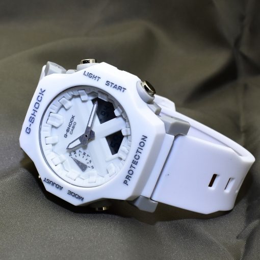 CASIO G-SHOCK GA – 2300 کاسیو جی شاک هیدرولیک دیجیتال بدون کوگ رنگ سفید - Image 3