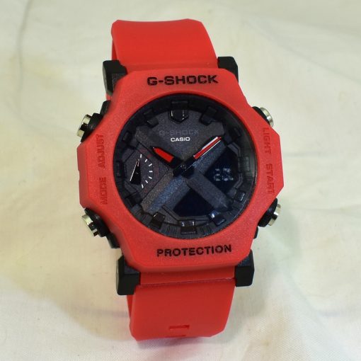 CASIO G-SHOCK GA – 2300 کاسیو جی شاک هیدرولیک دیجیتال بدون کوگ رنگ قرمز - Image 2