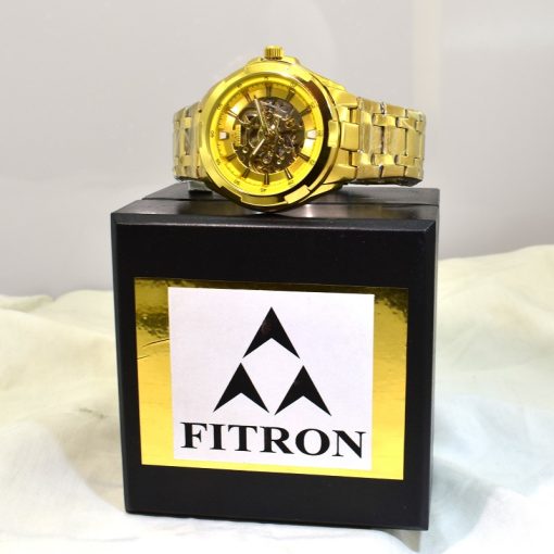 فیترون FITRON 117177M  اتوماتیک مکانیکی کوگی حرکتی رنگ طلایی - Image 10