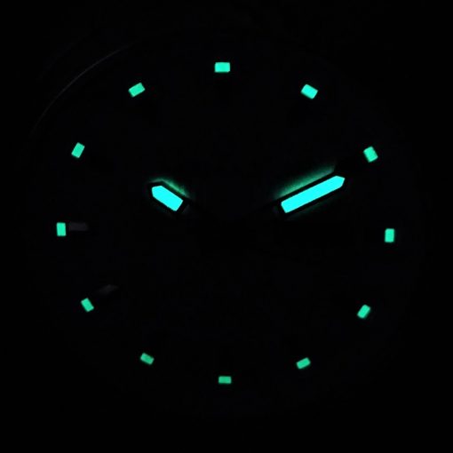 OMAX WATCH OSA009 اوماکس اتوماتیک حرکتی ژاپن 21 سنگ موتور J800 اصل با کیفیت ** فول استیل ** درب شیشه ای قلب باز - Image 6