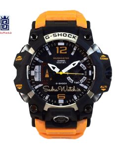 CASIO G- SHOCK HSD-008 جدید دوزمانه رنگ نارنجی