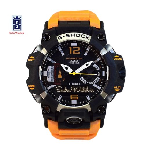 CASIO G- SHOCK HSD-008 جدید دوزمانه رنگ نارنجی