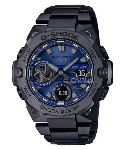 کاسیو جی شاک CASIO G-SHOCK GST-B400 هیدرولیک دیجیتال صفحه سرمه ای (کابنی)