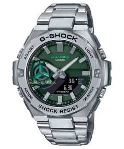 کاسیو جی شاک CASIO G-SHOCK GST-B500 هیدرولیک دیجیتال صفحه سبز
