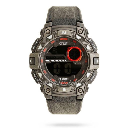 CREST WATCH REF:CR-9503-1 کرست دیجیتالی جدید 2 تایمه ** ضدآب استخری ** فول امکانات