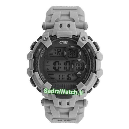 CREST WATCH REF:CR-9504-2 کرست دیجیتالی جدید 2 تایمه ** ضدآب استخری ** فول امکانات