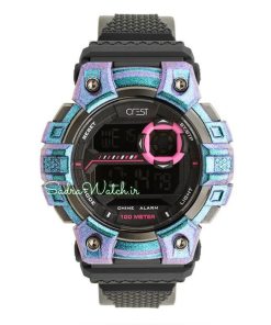 CREST WATCH REF:CR-9507-2 کرست دیجیتالی جدید 2 تایمه ** ضدآب استخری ** فول امکانات