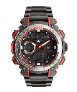 CREST WATCH REF:CR-9509-1 کرست دیجیتالی جدید 2 زمانه ** ضدآب استخری ** فول امکانات