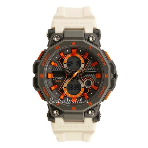 CREST WATCH REF:CR-9514-3 کرست دیجیتالی جدید 3 زمانه ** ضدآب استخری ** فول امکانات