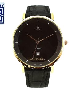 DeLAWRENCE GBX-1071DG DL دلاورنس جدید مردانه مهندسی ژاپن رنگ قاب طلایی و صفحه قهوه ای