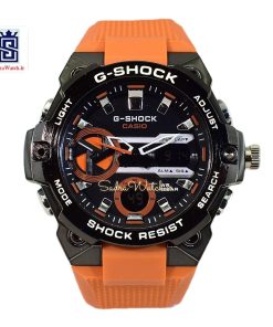 CASIO G- SHOCK HS1016 جدید دوزمانه رنگ نارنجی