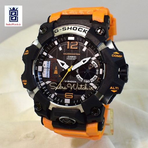 CASIO G- SHOCK HSD-008 جدید دوزمانه رنگ نارنجی - Image 2