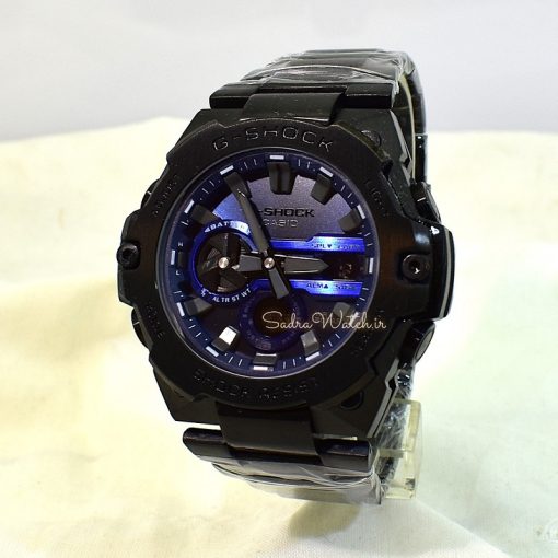 کاسیو جی شاک CASIO G-SHOCK GST-B400 هیدرولیک دیجیتال صفحه سرمه ای (کابنی) - Image 2