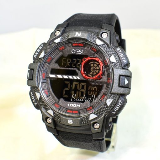 CREST WATCH REF:CR-9503-1 کرست دیجیتالی جدید 2 تایمه ** ضدآب استخری ** فول امکانات - Image 4