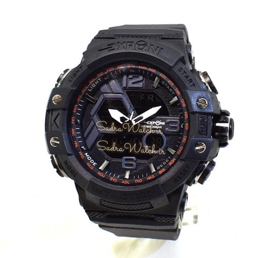 EXPONI 3320 SPORT طرح جدید اگسپونی دو زمانه صفحه با طرح جدید * فول امکانات * مشکی * درب استیل - Image 2