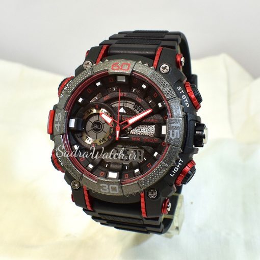 CREST WATCH REF:CR-9509-1 کرست دیجیتالی جدید 2 زمانه ** ضدآب استخری ** فول امکانات - Image 4