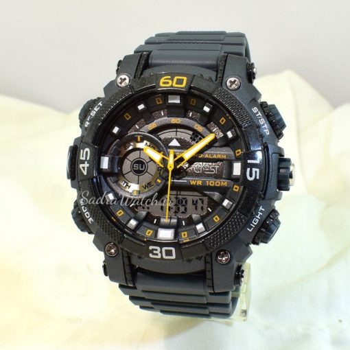 CREST WATCH REF:CR-9509-3 کرست دیجیتالی جدید 2 زمانه ** ضدآب استخری ** فول امکانات - Image 4