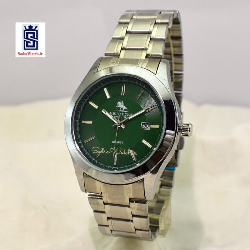 POLO CLUB MSK 8050M پلو موتور ژاپن دارای تقویم روزشمار صفحه با رنگ زیبای سبز - Image 4
