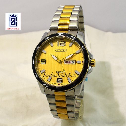 سیتیزن CITIZEN HSB-7007 دو تقویم موتور ژاپن - Image 4