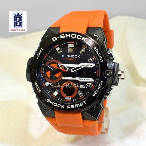 CASIO G- SHOCK HS1016 جدید دوزمانه رنگ نارنجی - Image 2