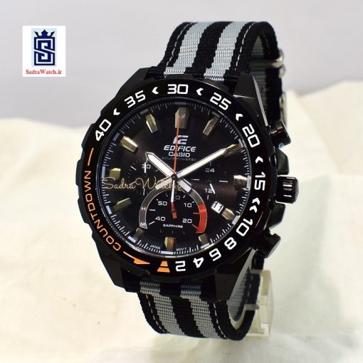 CASIO Edifice 5622 EFS-S550 ژاپن جدید بند برزنت - Image 3