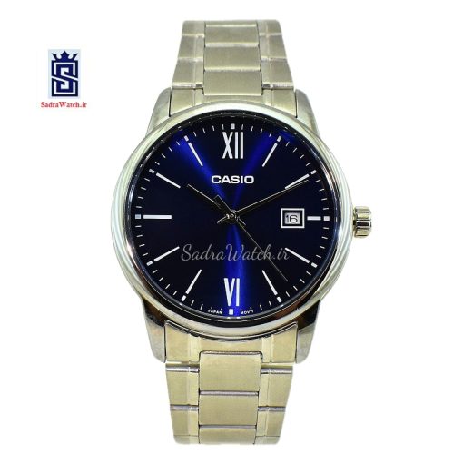 CASIO  2784 MTP-V002D کاسیو اورجینال رفرنس دارموتور CWMJ ژاپن  ،، تک موتوره تقویم دار ،، فول استیل - Image 2