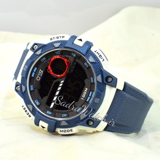 CREST WATCH REF:CR-9503-3 کرست دیجیتالی جدید 2 تایمه ** ضدآب استخری ** فول امکانات - Image 3