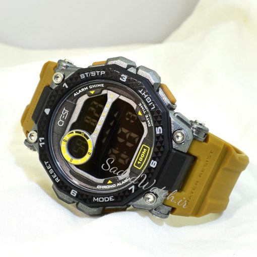 CREST WATCH REF:CR-9506-2 کرست دیجیتالی جدید 2 تایمه ** ضدآب استخری ** فول امکانات - Image 5