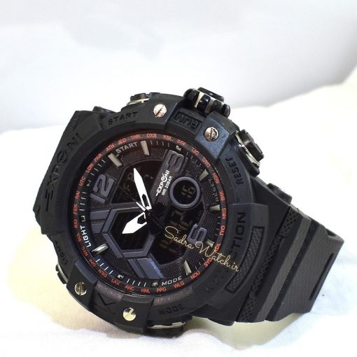 EXPONI 3320 SPORT طرح جدید اگسپونی دو زمانه صفحه با طرح جدید * فول امکانات * مشکی * درب استیل - Image 3