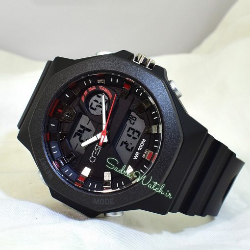 CREST WATCH REF:CR-9508-1 کرست دیجیتالی جدید 3 زمانه ** ضدآب استخری ** فول امکانات - Image 5