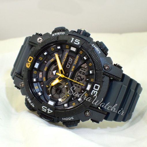 CREST WATCH REF:CR-9509-3 کرست دیجیتالی جدید 2 زمانه ** ضدآب استخری ** فول امکانات - Image 5