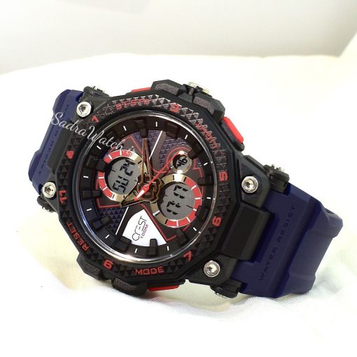 CREST WATCH REF:CR-9514-2 کرست دیجیتالی جدید 3 زمانه ** ضدآب استخری ** فول امکانات - Image 5