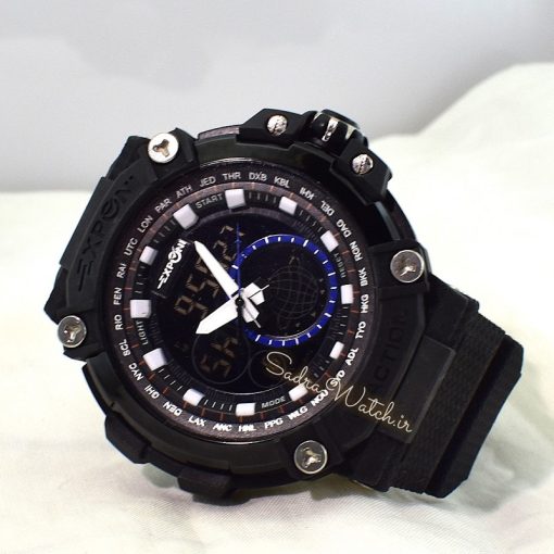 EXPONI 3322 SPORT طرح جدید اگسپونی دو زمانه طرح جدید * فول امکانات * مشکی * درب استیل - Image 3