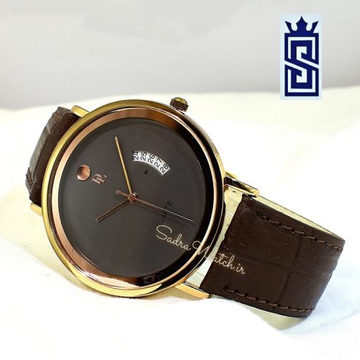DeLAWRENCE GBX-1088DG DL دلاورنس جدید مردانه ژاپن رنگ طلایی و قهوه ای - Image 3