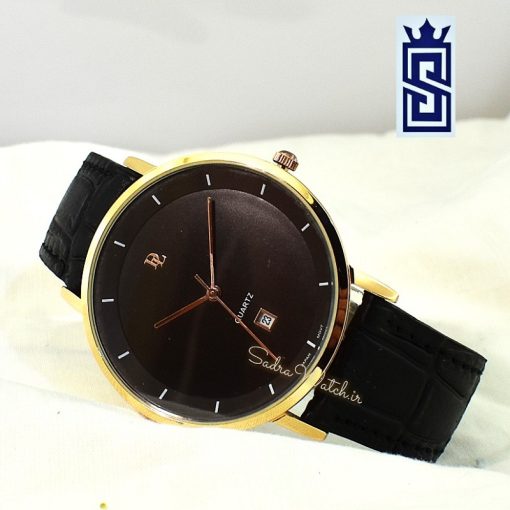 DeLAWRENCE GBX-1071DG DL دلاورنس جدید مردانه مهندسی ژاپن رنگ قاب طلایی و صفحه قهوه ای - Image 3