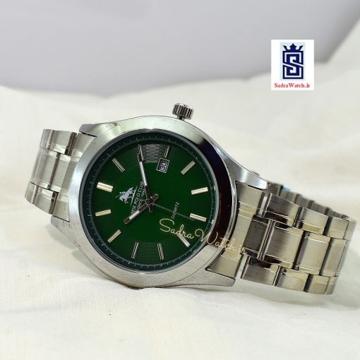POLO CLUB MSK 8050M پلو موتور ژاپن دارای تقویم روزشمار صفحه با رنگ زیبای سبز - Image 3