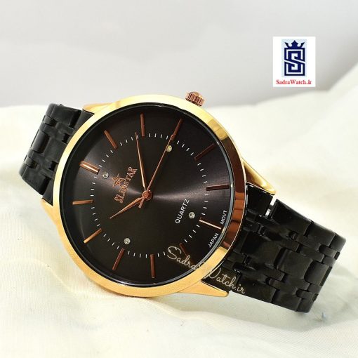 SLIMSTAR QJ983G اسلیم استار ساخت ژاپن بند و صفحه مشکی - Image 3