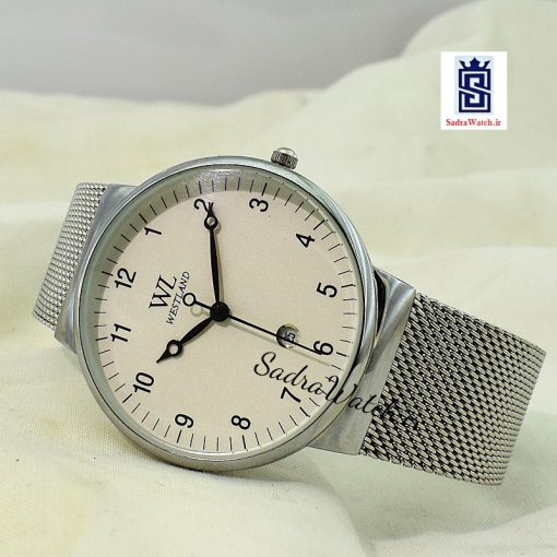 WL - WESTLAND NO:5745G  وست لند برند ایتالیا ساخت ژاپن دارای تاریخ روزشمار صفحه سفید - Image 3