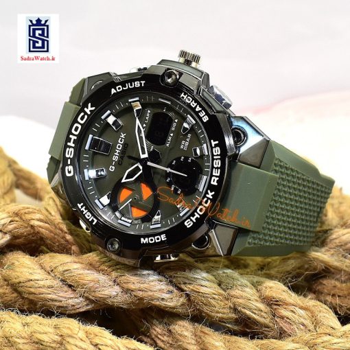 CASIO G- SHOCK HS1016 جدید دوزمانه رنگ سبز - Image 3