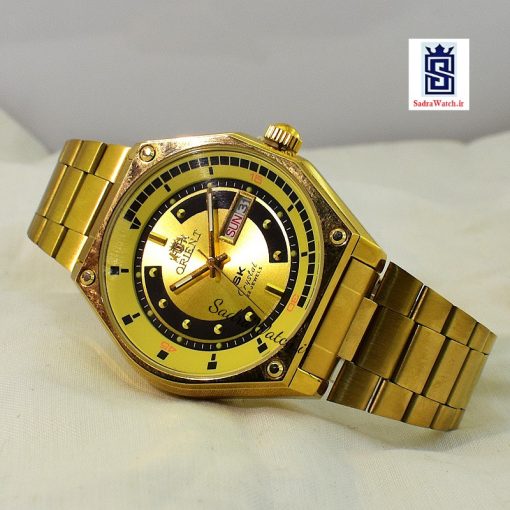 اورینت 2 تقویم ORIENT KY-F692 طرح جدید طلایی موتور ژاپن - Image 3